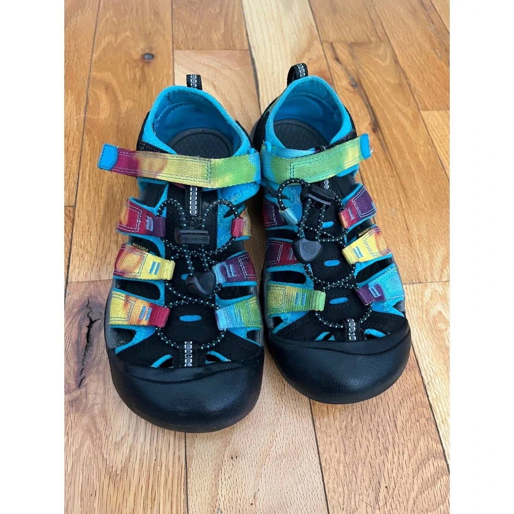 Keen Newport Water Shoes Sandals Waterproof Size 5 Youth Tye Dye
